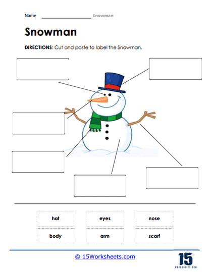 Snowman Worksheets