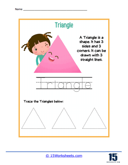 All About Triangles Worksheet