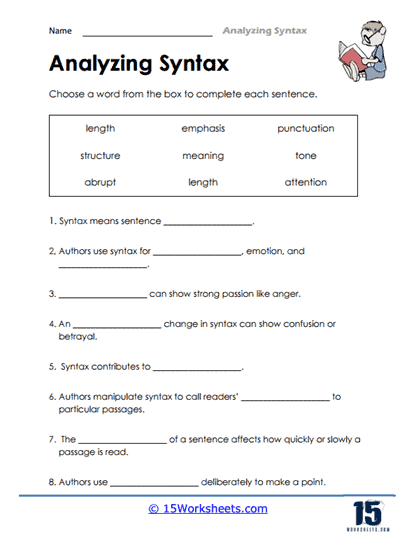 Analysing english sentences 2nd edition, Grammar and syntax