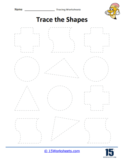 Shapes of Things Worksheet