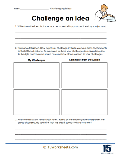 Shared With You Worksheet