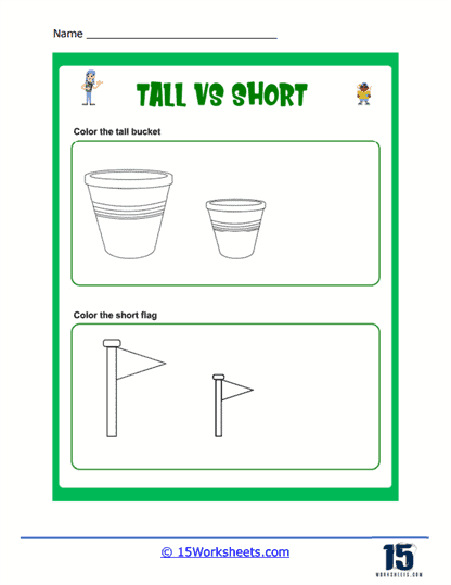 Buckets and Flags Worksheet
