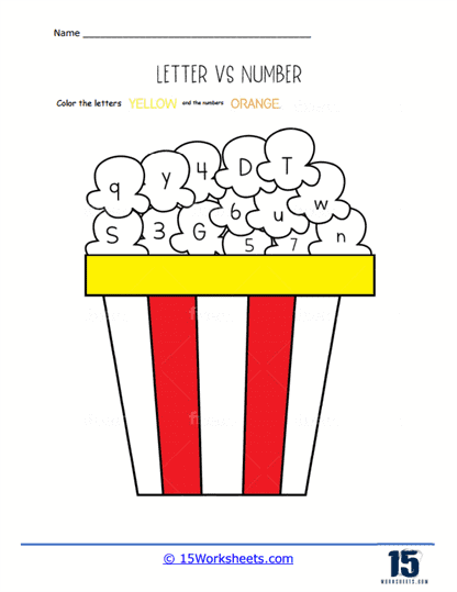 Popcorn Popping Worksheet