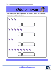 Odd or Even Worksheets | Classify Numbers - 15 Worksheets.com