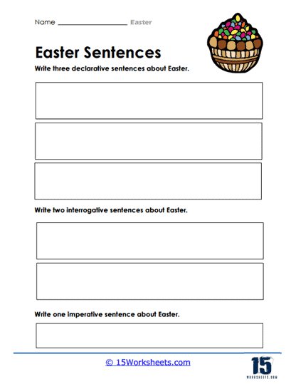 Sentence Writing Challenge