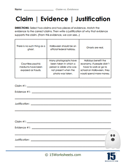Claim-Evidence Linking