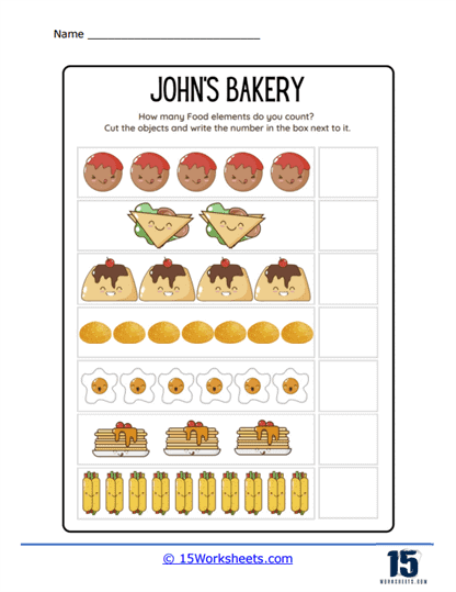 John's Bakery Worksheet