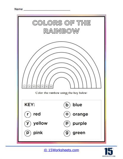 Coloring Directions Worksheet