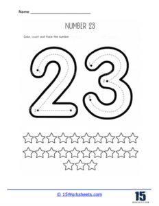 Number 23 Worksheets - 15 Worksheets.com
