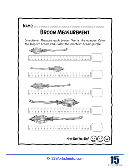 Broom Habits Worksheet