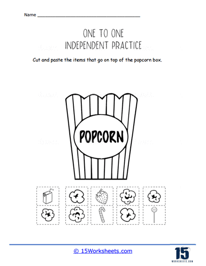 Popcorn Toppings Worksheet