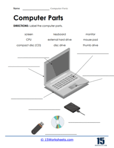 Computer Parts Worksheets - 15 Worksheets.com