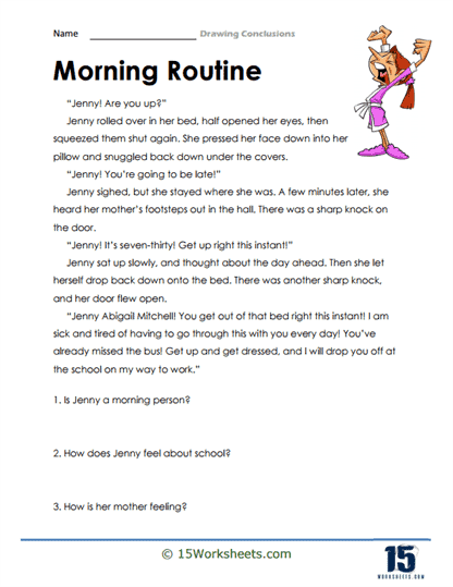 Jenny's Morning Routine