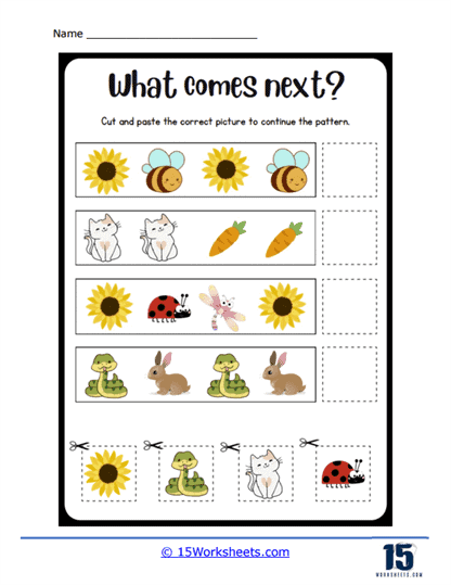 What Comes Next? Worksheet
