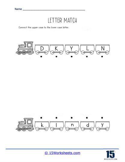 Train Connections Worksheet