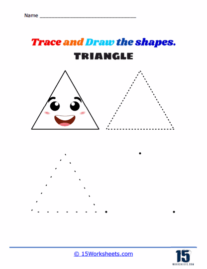 Premium Vector | Basic geometric shapes drawing workbook