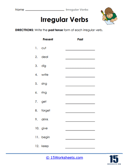 Regular and Irregular Verb Examples, What is an Irregular Verb?