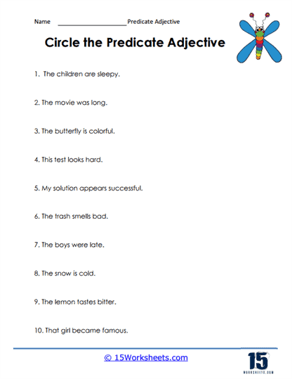 predicate-adjectives-worksheets-15-worksheets
