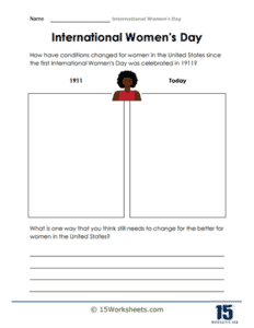 International Women's Day Worksheets - 15 Worksheets.com