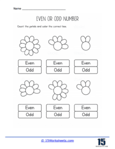 Odd or Even Worksheets | Classify Numbers - 15 Worksheets.com