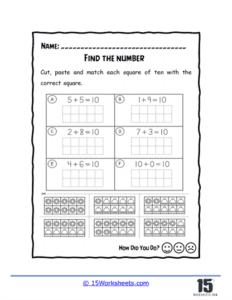 Missing Number Single Digit Addition Worksheets - 15 Worksheets.com