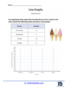 Line Graphs Worksheets - 15 Worksheets.com