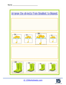 Sort By Size Worksheets | Compare, Order & Classify - 15 Worksheets.com
