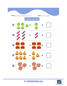 Count and Add Worksheets - 15 Worksheets.com