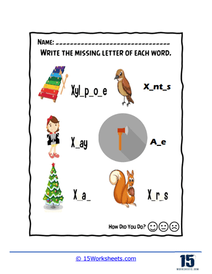Words vs. Letters Worksheets