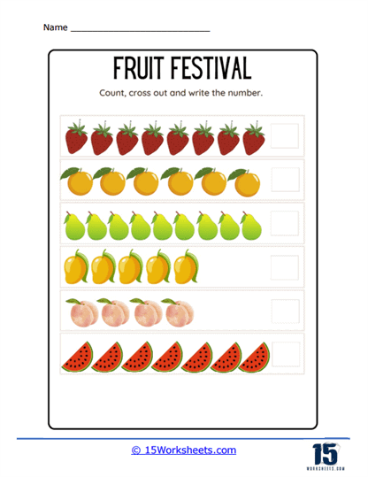 The Fruit Festival Worksheet