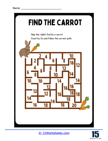 Find the Carrot Worksheet