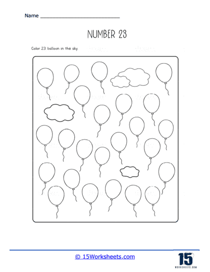 Up In the Air Worksheet