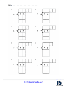 Long Division Worksheets 15 Worksheets com