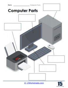 Computer Parts Worksheets - 15 Worksheets.com