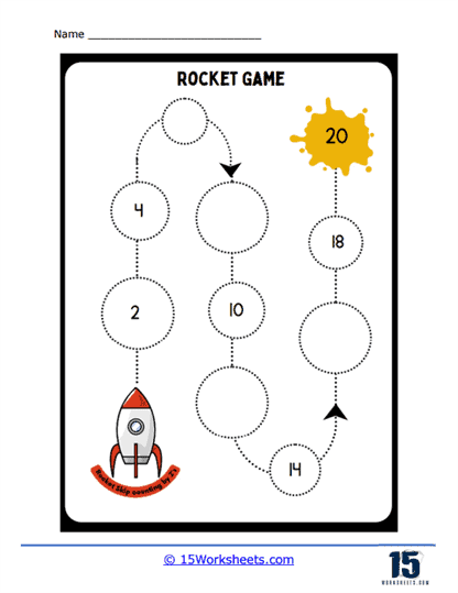 Rocket Game Worksheet