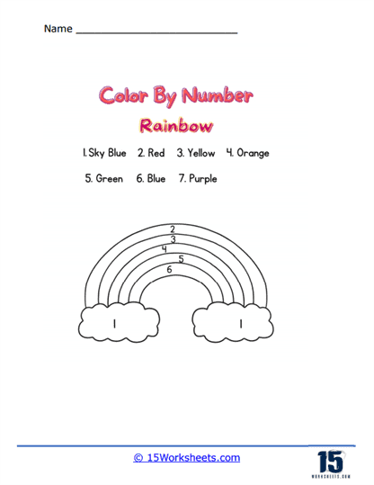 Radiant Rainbow Challenge Worksheet
