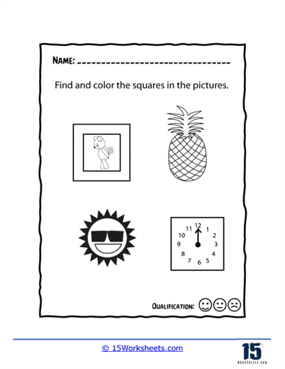 In the Pictures Worksheet