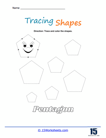 Tracing Shapes Worksheets - 15 Worksheets.com