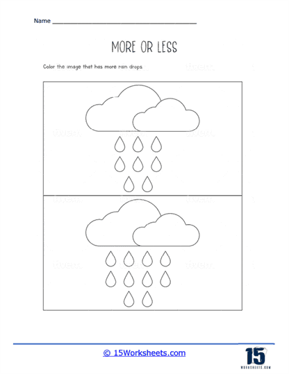 Raindrops Worksheet