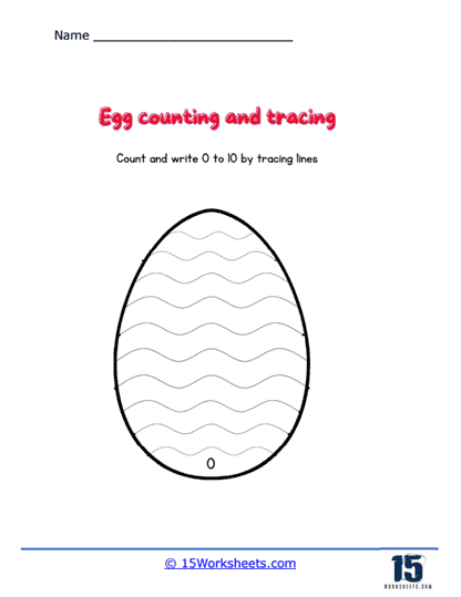 Egg-citing Numbers Worksheet