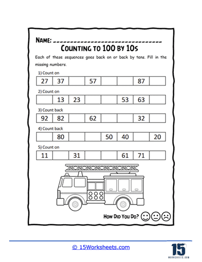 Count On It Worksheet