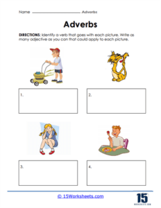 Adverbs Worksheets - 15 Worksheets.com