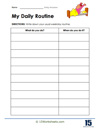 Daily Routines #1
