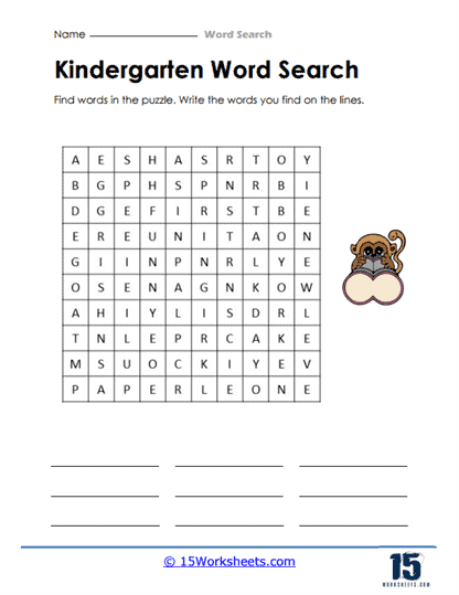 Word Searches #1