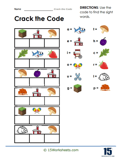 What the Sight Word? Worksheet