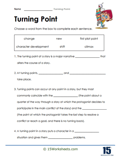 Turning Point Worksheets