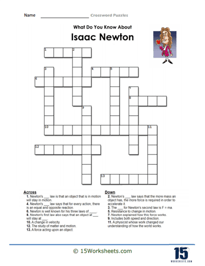 Crossword Puzzles #1