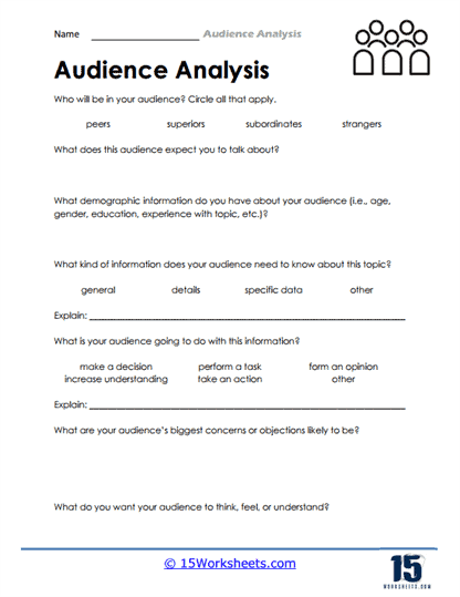 Audience Analysis #10