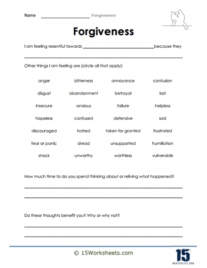 Forgiveness #10