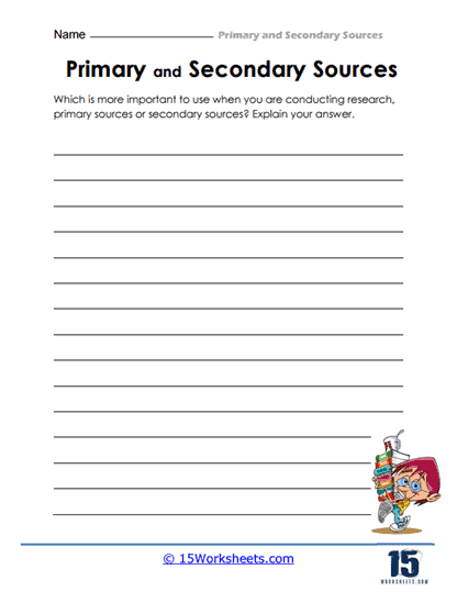 Primary and Secondary Sources #10
